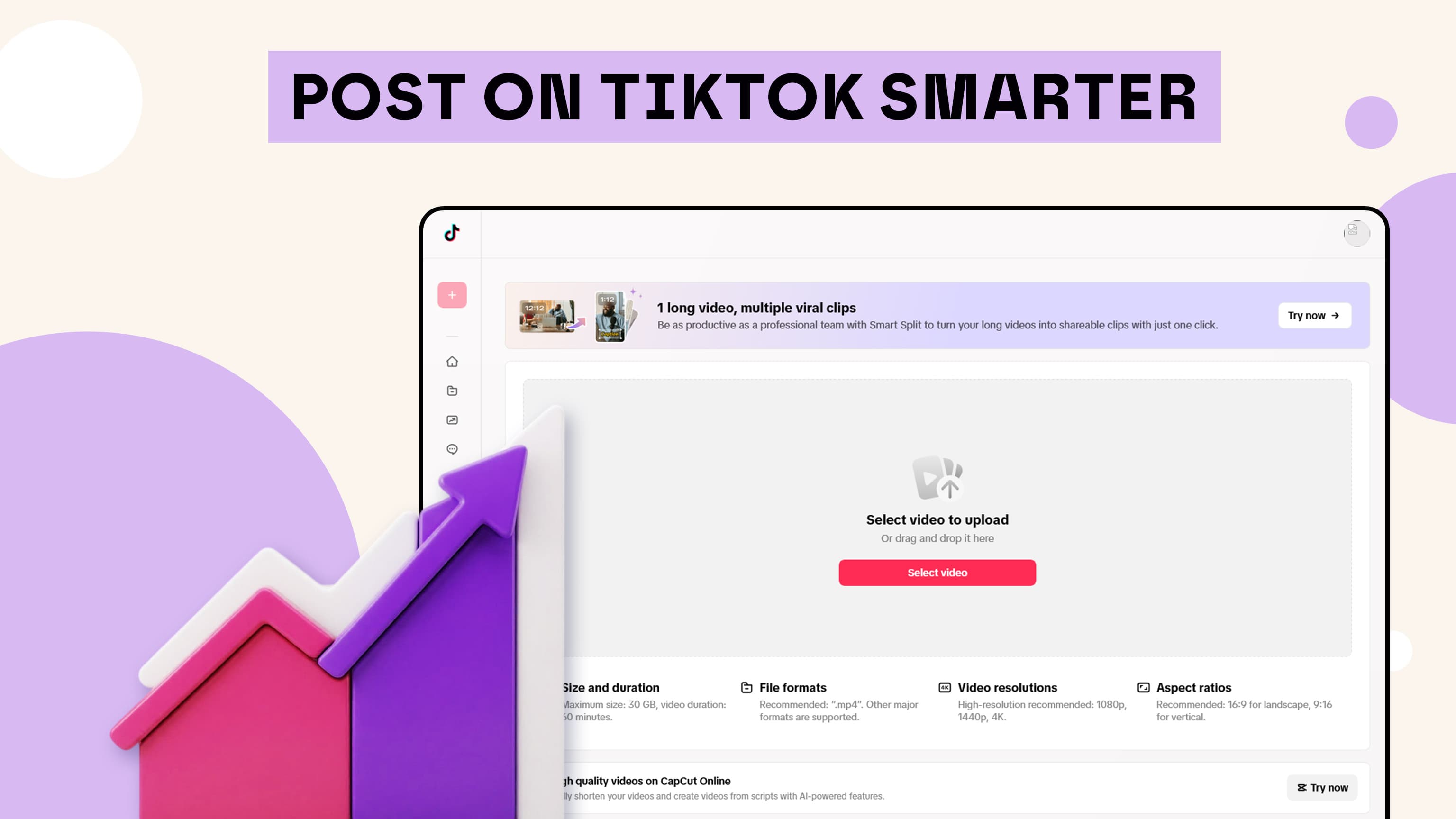 Post on TikTok smarter